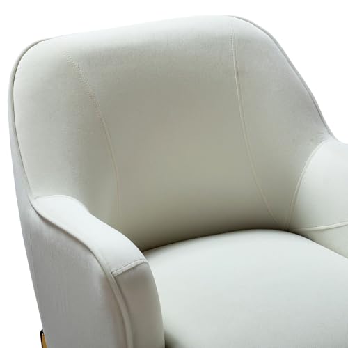 Image of Lakdi The Furniture Co Modern Velvet Lounge Chair for Home & Living Room | Accent Armchair with Solid Wood Structure & MS Metal Legs | 5 Years Warranty | Free Assembly - 151851217