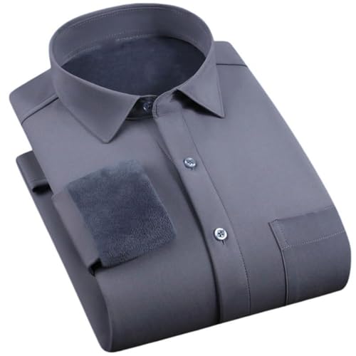 Chemise épaisse homme doublée chaude pour loisirs et bureau