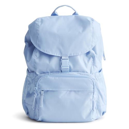 Image of Vera Bradley Women's Ripstop Berkhill Backpack, Placid Blue, One Size