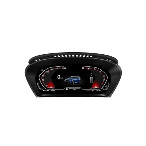 Grupo de instrumentos digitales LCD 1920x720P de 12,3 pulgadas para velocímetro de tablero BMW E70