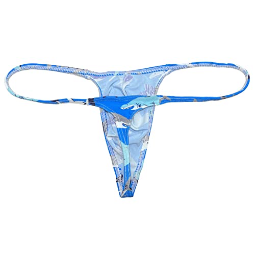 OROCOJUCO Men's Mini Bikini T-back Underwear Slim Cut Pouch Swim G-string Minimal Coverage Tangas Hipster String Thong3