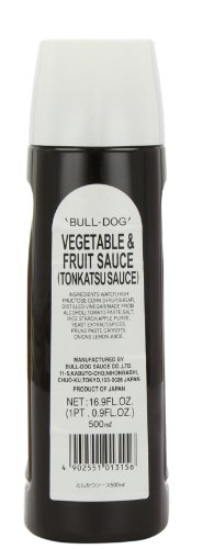 Bull-Dog Tonkatsu Sauce, 16.9-Ounce Units (Pack of 5)