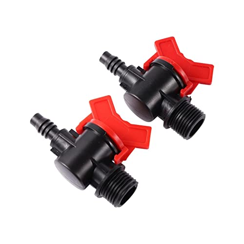 Válvula de rosca macho de 1/2 que elimina fugas en mangueras de 8mm 5