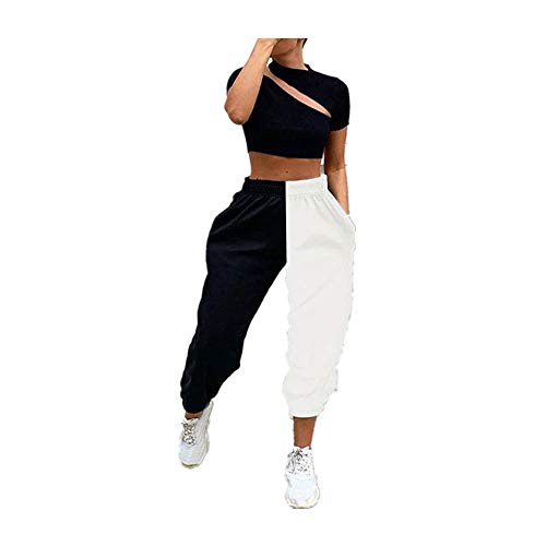 Hessimy Sweatpants for Women Joggers,Womens Joggers Sweatpants High Waisted Casual Workout Pants with Pockets