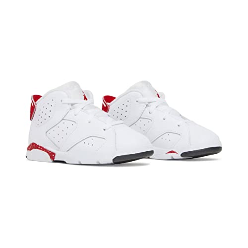 Toddler's Jordan 6 Retro Red Oreo White/University Red-Black (DV3606 162) - 33