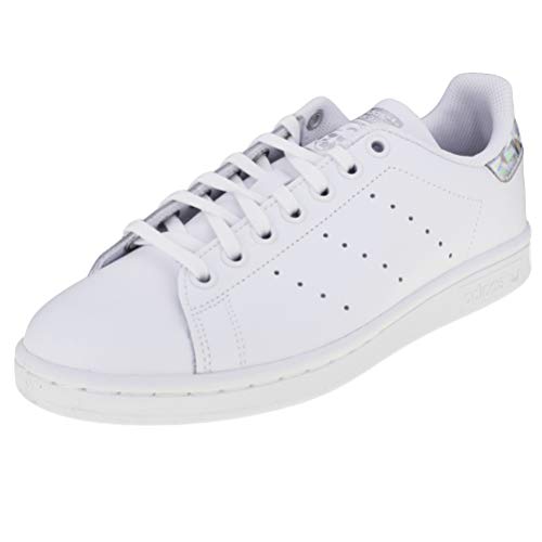 adidas Stan Smith J Baskets, FTWR White/FTWR White/Core Black 83, 36 2/3 EU