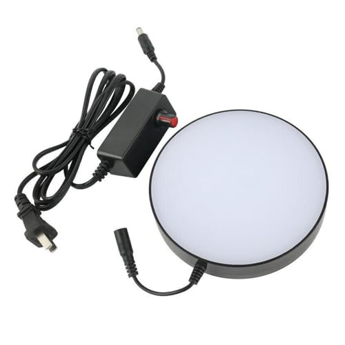 1Set Adjustable 100V-240V Brightness LED Ring Bottom Light Source F Stereo Microscope