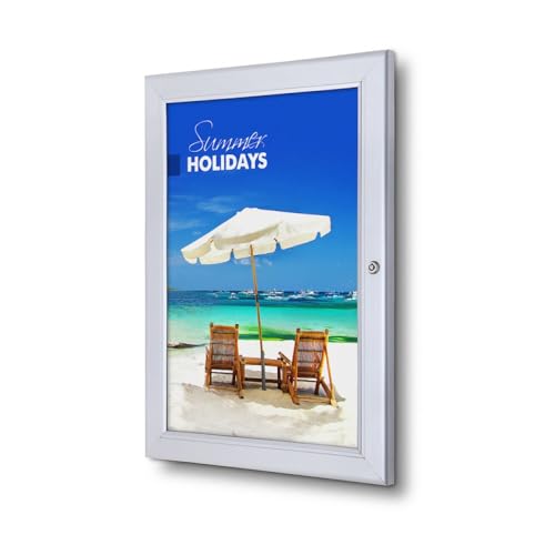 Bloqueable Caja para bisutería Marco de Cartel A3 plakatschaukasten aluminio resistente a la intemperie