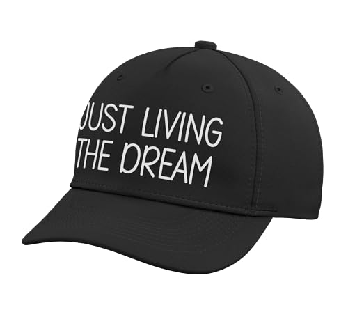 Living The Dream Retro Perfect Happy Motivational Saying Adjustable Printed