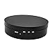 sharprepublic Soporte de exhibición Giratorio motorizado de 6 Pulgadas Base giratoria Fuente de alimentación USB Muñeca de Pastel de 360 Grados Vidrio de Juguete - Negro Mate