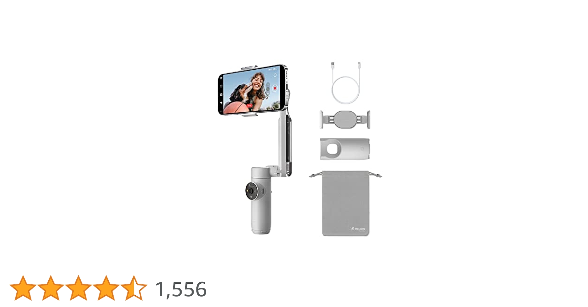 一*様 Insta360 Flow |AI搭載スマートフォン用ジンバル 専用ライ Amazon.co.jp: Insta360 Flow - AI搭載スマートフォン用ジンバル