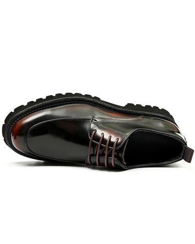 Men's Dress Shoes - Minimalist Derby in Genuine Leather | Sleek Dress Shoes for Business 236752