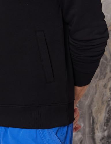 Image of Amazon Brand - Symbol Men Cotton Rich Light Weight Crew Neck Sweatshirt (Regular Fit)