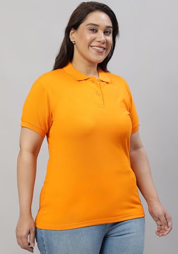 Image of Wear Your Opinion Womens Plus Size Polo Collar Neck T-Shirt Top