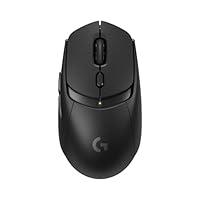 Logitech G309 LIGHTSPEED kabellose Gaming-Maus, leicht, LIGHTFORCE-Hybridschalter, HERO 25K-Sensor, über 300 Stunden Akkulaufzeit mit AA-Batterie, 6 programmierbare Tasten, PC und Mac - Schwarz