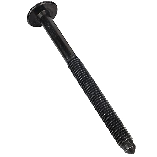 Spare Hardware Parts Marco de cama, banco, tornillo largo para almacenamiento de zapatos (repuesto para pieza IKEA #106918) (paquete de 4)
