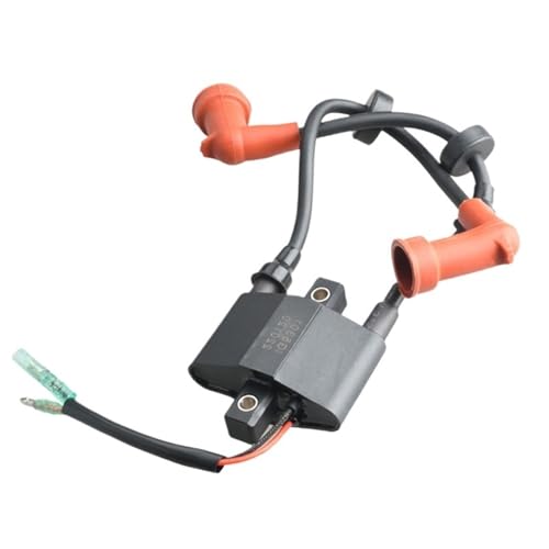 PEGGYLIN 6B4-85570 Zündspule Passend for Yamaha Außenbordmotor 2 Takt 9.9D 15D 6B3 6B4 Modell 6B4-85570-00 Boot ersetzt Teile