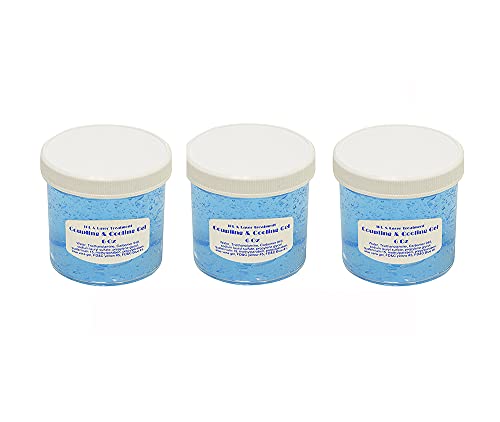 Biotechnique Avance Permanent Hair Removal Cooling and Coupling Gel for Laser IPL Machines, Systems And Devices Three Pack.