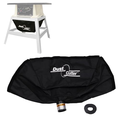 Milescraft 1500 DustCutter - Contractor Saw Dust Collection System Black