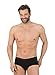 Produktbild Trigema Herren Slip Kurz, 2er Pack, Einfarbig, Gr. X-Large (Herstellergröße: 8), schwarz (schwarz 008)