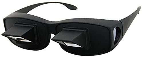Prism Fit-over lazy glasses night time bed prism reading glasses
