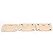Guitar Neck Shims Maple Wood 3 Pcs 0.25 0.5 1 Degree Angle Adjustment Plates for Electric Guitar Setup Neck Pocket Alignment Action Adjustment Repair Use