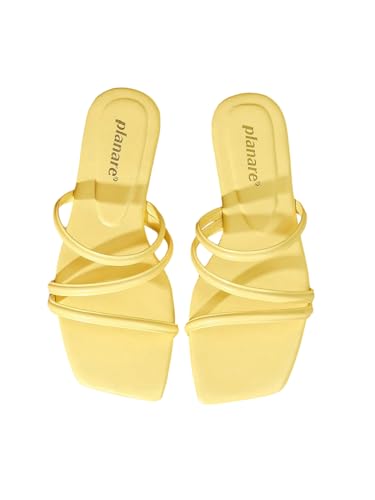 Image of GORGLITTER Women's Rhinestone Wedding Flat Sandals Sparkly Strappy Glitter Dressy Slip on Bling Bridal Prom Cute Slide Shoes