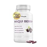 Vitapia Maqui Berry 1000mg - Maqui Berry Powder Supplement - Vegan Friendly, Non-GMO and Gluten-Free - 180 Veggie Capsules