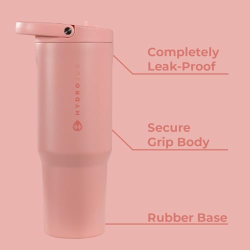 Image of HydroJug Sport 32 oz Insulated Stainless Steel Water Bottle, Tulip