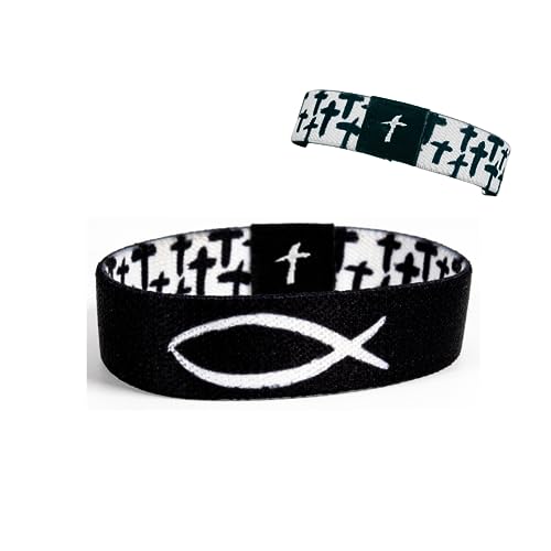 WWJD Bracelet - Elastic Wristbands for Teen Girls: Bible Verse Bracelet, 'What Would Jesus Do' 1 Pack