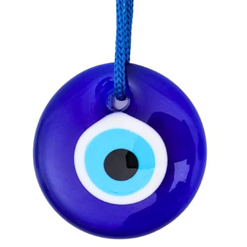 Candymosa 2.3 Turkish Evil Eye Decor Ornament - Evil Eye Wall Hanging - Home Protection Charm Evil Eye Wall Decor - Turkish Nazar Amulet