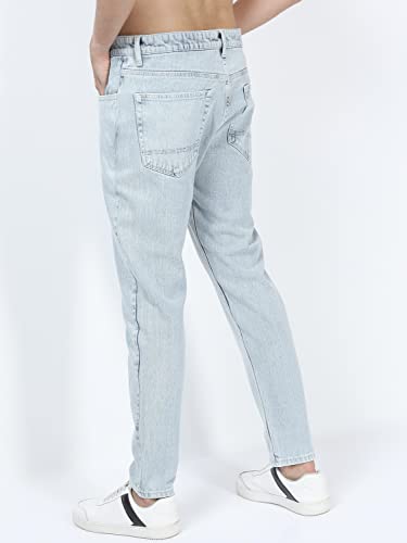 Image of KETCH Men's Tapered Fit Mid Rise Jeans (Stretchable)