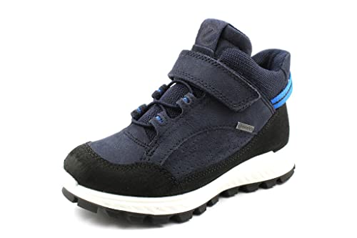ECCO Jungen Exostrike Kids Ankle Boot, Black/Night Sky/Night Sky, 27 EU
