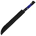 Snake Eye Tactical Fantasy Sword w/Nylon Sheath Machete Outdoors Camping (023, Blue)