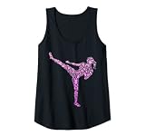 Damen Kickboxen Kickboxer Taekwondo Karate Mädchen Kinder Frauen Tank Top