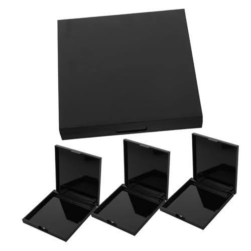 FRCOLOR Caja De Almacenamiento Uv Gel 4 Unidades Estuche Oscuro Para Pegamento De Uñas Organizador De Gel Sólido