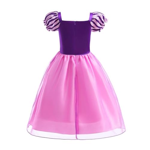 Vestido Princesa para Niñas Bebés 12-24 Meses Morado miniatura 2