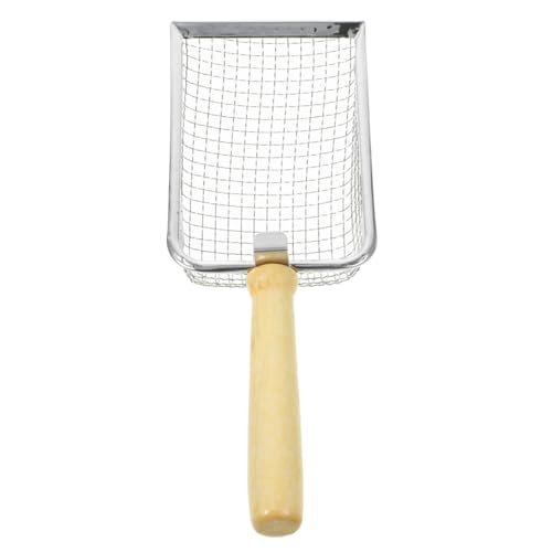 DOITOOL Pelleteuse à Litière Inoxydable pour Chats Et Reptiles Nettoyage avec Poignée Ergonomique Outil Réutilisable pour Animaux Domestiques