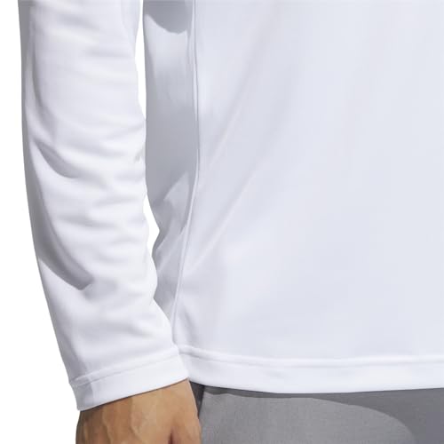 Pull léger adidas homme recyclé avec zip 1/4 pour le sport au quotidien