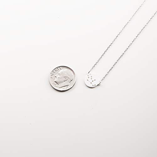 Sterling Silver Zodiac Horoscope Necklace Handmade In Usa (Aries) #TOP4