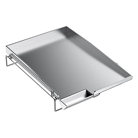 Onlyfire Universal Seitenbrenner Edelstahl Grillplatte Cover