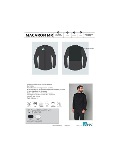Veste de cuisine pour coup de feu en restauration - 3