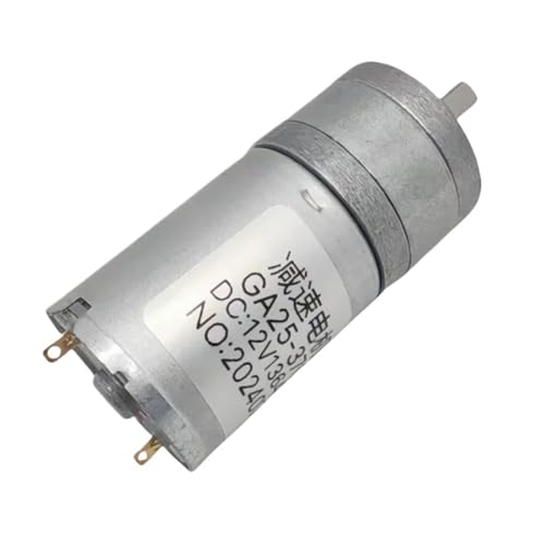 Moteur CC JGA25-370 motoréducteur 12V couple élevé 58 tr/min