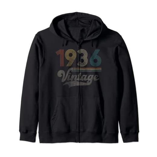Vintage Cumpleaños 1936 Sudadera con Capucha