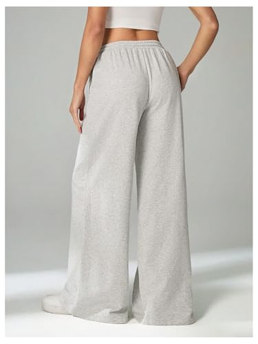 Women's Baggy Sweatpants Drawstring Wide Leg Sweatpants Sports Track Sweat Pants Trousers Joggers3