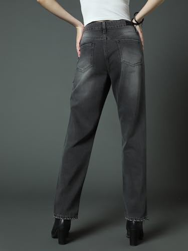 Image of HIGH Star Women's Regular Fit Mid Rise Jeans