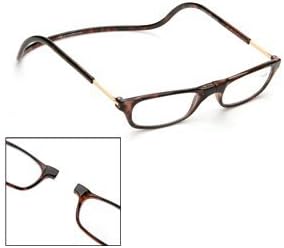 Magnetic Clic Adjustable Reading Glasses (3.50, Tortoise)