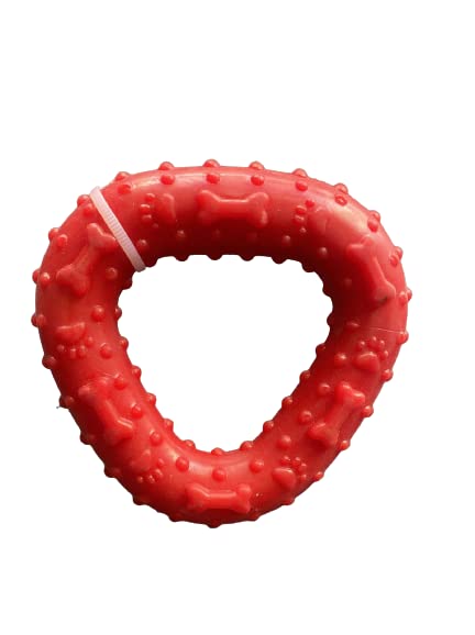 ABJINDER & Daughters Triangle Shaped Non-Toxic Rubber Chew Toy for Puppy/ Cat/ Small Dog - (Color May Vary) (B0B3F2LB5J) Amazon Price History, Amazon Price Tracker