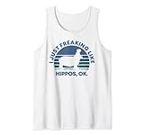 Photo Gallery i just freaking love hippos retro divertente regalo animale canotta Photo Gallery i just freaking love hippos retro divertente regalo animale canotta