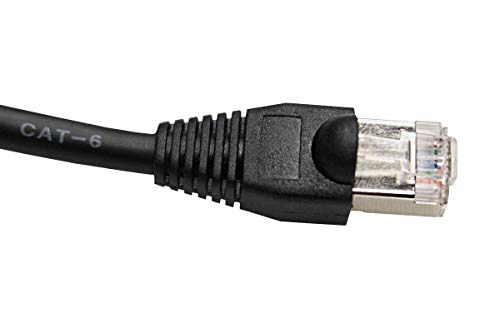 Lorex Outdoor CAT6 Ethernet Cable, for Use with 4K Wired Security Cameras, Weatherproof and Direct Burial Underground, 10GB/Second, 200 Feet (60m)